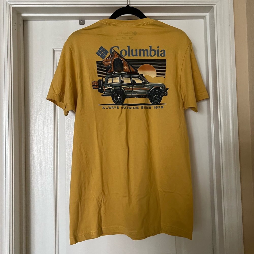 Men’s Yellow/Orange Columbia T Shirt